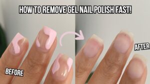 how to remove gel nail polish at home