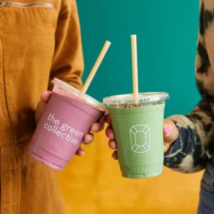 Custom compostable cold cup